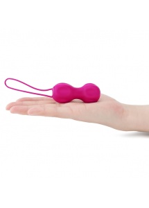 Zestaw podwójny do ćwiczeń mięśni kegla - Nomi Tang IntiMate Kegel Set Plus   Czerwony