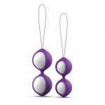 Zestaw do ćwiczenia mięśni kegla - B Swish bfit Classic Kegel Balls   Fioletowy