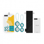 Zestaw do ćwiczenia mięśni kegla - B Swish bfit Classic Kegel Balls   Zielony