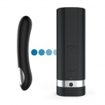 Zestaw do cyberseksu na odległość - KIIROO wibrator Pearl 2 i masturbator Onyx+ Czarny