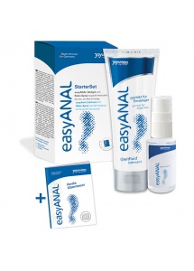 Zestaw do seksu analnego - nawilżenie i relaks - Joydivision easyANAL Bundle   