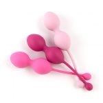 Zestaw do treningu mięśni kegla dla zaawansowanych - FeelzToys FemmeFit Advanced Pelvic Muscle Training Set 3 pcs  