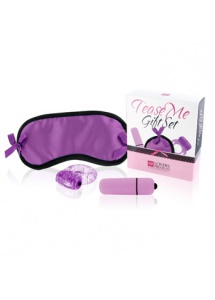Zestaw erotycznych gadżetów LoversPremium - Tease Me Gift Set fioletowy