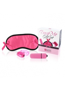 Zestaw erotycznych gadżetów LoversPremium - Tease Me Gift Set różowy