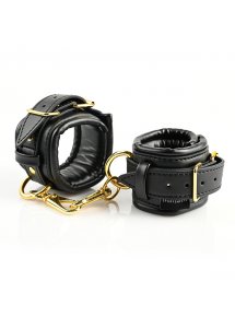 Zestaw kajdanki plus opaska - Sportsheets Cuffs and Blindfold Set Special Edition  