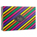 Zestaw 3 korków analnych - FeelzToys Bibi Butt Plug Set 3 szt Fioletowy