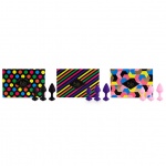 Zestaw korków analnych - FeelzToys Bibi Butt Plug Set 3 szt Różowy