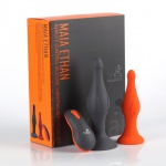 Zestaw korków analnych - Maia Toys Remote Control Vibrating Butt Plug Set 
