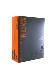 Zestaw korków analnych - Maia Toys Remote Control Vibrating Butt Plug Set 