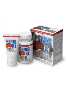 Zestaw dla mężczyzn - krem + tabletki powiększające penisa - Penis-XL-2 Duo-Pack  