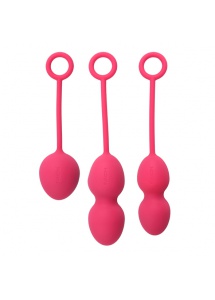 Zestaw kulek gejszy - Svakom Nova Kegel Balls Czerwony
