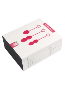 Zestaw kulek gejszy - Svakom Nova Kegel Balls Czerwony