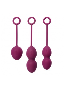Zestaw kulek gejszy - Svakom Nova Kegel Balls Fioletowy