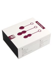 Zestaw kulek gejszy - Svakom Nova Kegel Balls Fioletowy