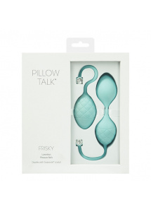 Zestaw kulek kegla - Pillow Talk Frisky Pleasure Balls   Zielony