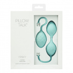 Zestaw kulek kegla - Pillow Talk Frisky Pleasure Balls   Zielony