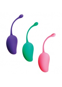 Zestaw kulek kegla - Sportsheets Sincerely Kegel Exercise System 3 Pack  