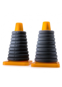 Zestaw pierścieni na członka i jądra - Perfect Fit Play Zone Kit 