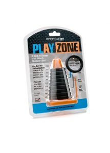 Zestaw pierścieni na członka i jądra - Perfect Fit Play Zone Kit 