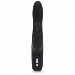 Zgrabny wibrator ze stymulatorem łechtaczki - Fifty Shades of Grey Greedy Girl Rechargeable Slimline Rabbit Vibrator  