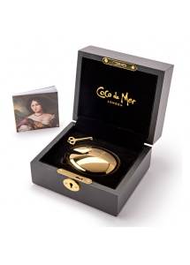 Złoty wibrator - Coco de Mer Nell Pleasure Seed Vibrator 18K Gold Plate Gold  